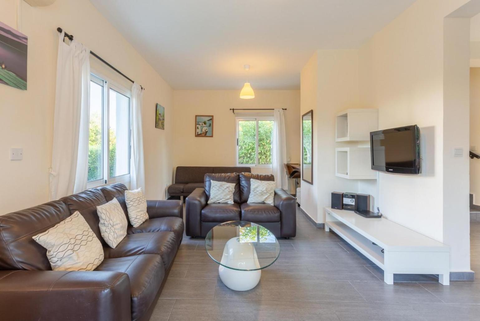 Sun Beach Villa Tria Polis Kültér fotó